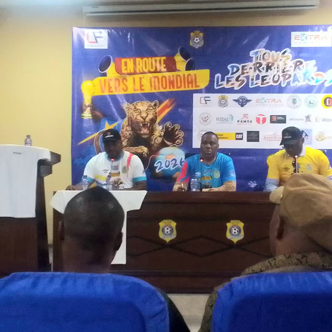 Football : Lancement officiel  à Kinshasa de la Campagne « En route vers le Mondial » en soutien aux Léopards Seniors